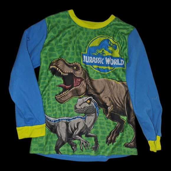 Boys Jurassic World 2-Piece Fleece Pajama Set - Picture 2 of 4